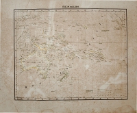 Australia and the Pacific map from 19th century